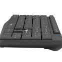 SET 2IN1 NATEC SQUID BLACK KEYBOARD + MOUSE US LAYOUT WIRELESS