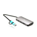 Docking Station USB 3.0/USB-C/Thunderbolt 3x Display Metal Nano Dock LAN +Power Delivery 100W
