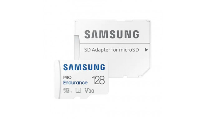 Samsung memory card microSDXC 128GB Pro Endurance + adapter (MB-MJ128KA/EU)