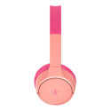 Wireless headphones for kids pink