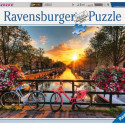 Ravensburger puzzle Bicycles in Amsterdam 1000pcs