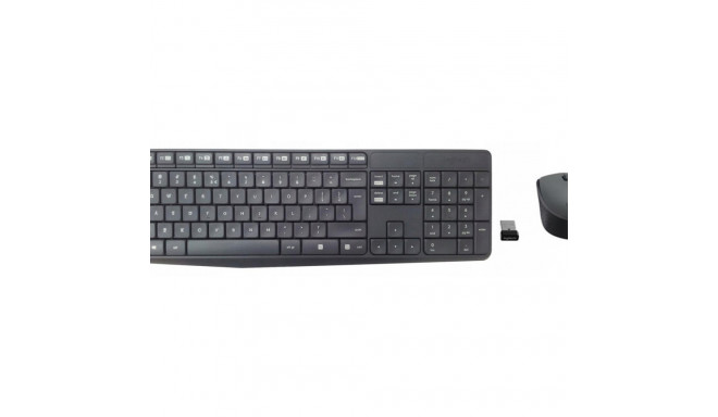 Logitech klaviatuur MK235 Wireless + hiir