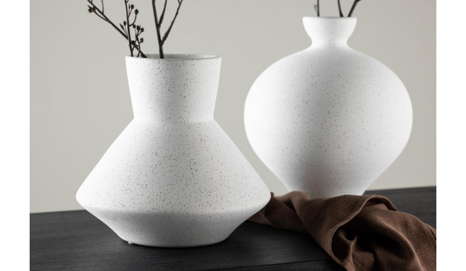 Vaas Rellis, valge/must 