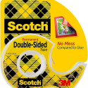 Adhesive tape with base SCOTCH, D136 12mm x 6.3m double-sided transparent