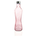 Bottle Quid Line Glass 1 L - Pink