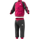 Детский спортивный костюм Adidas I Bball Jog FT Розовый Чёрный Разноцветный - 12-18 Months