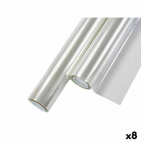 Gift Wrap FLOR0.62X50 FLOR0.62X50 Transparent 0,62 x 50 m (8 Units)