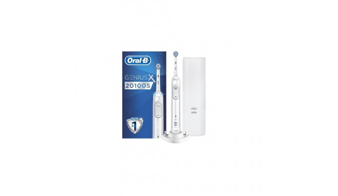 Oral-B Genius X 20100S Electric Toothbrush White Powered By Braun