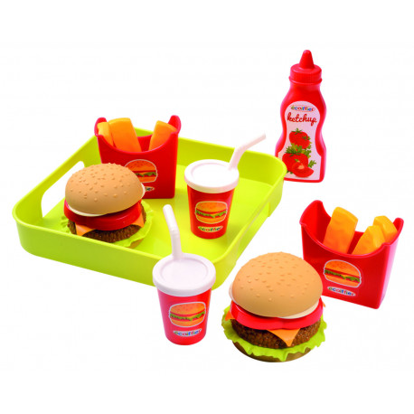 Ecoiffier hamburger set