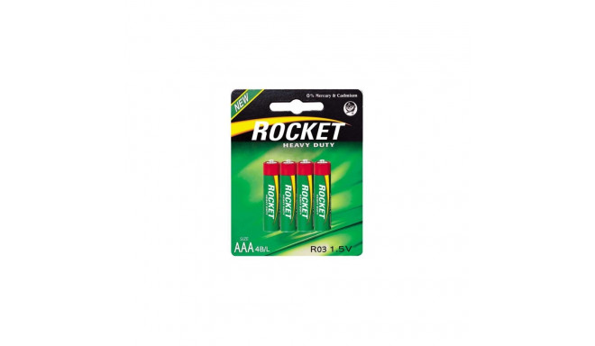 Rocket R03-4BB (AAA) Blister Pack 4pcs