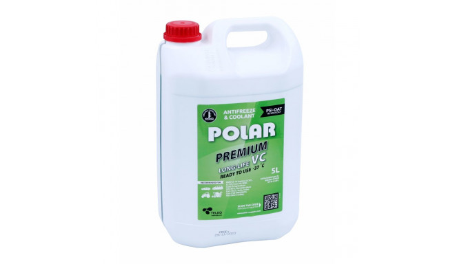 Jahutusvedelik Polar Premium Long-Life VC roheline 5L