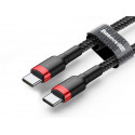 Baseus Cafule Cable USB-C PD 2.0 QC 3.0 60W 2m (Black+Red)