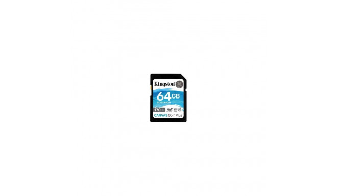 Kingston 64GB SDXC Canvas Go Plus Memory card