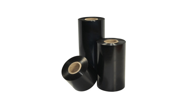 Thermal transfer ribbons, Inkanto, APR 6, Wax/Resin, 130 mm, 300 m, Out, Black (10 tk.)