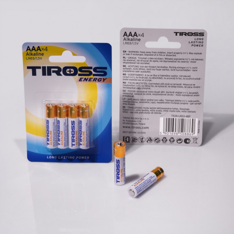 Tiross patarei LR03/4B