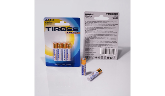 Tiross patarei LR03/4B