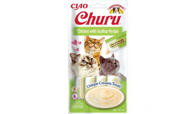 Snack for Cats Inaba Churu 4 x 14 g Морепродуктов Курица