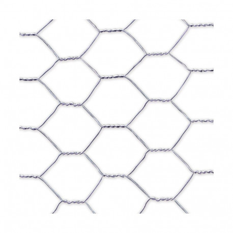 Garden Fence Nortene Grey Metal 0.5 x 10 m (6 Pieces)