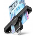 Axagon ID card reader CRE-SMPC