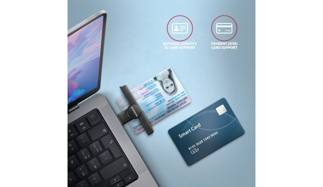 Axagon ID card reader CRE-SMPA - Smartcard readers - Photopoint