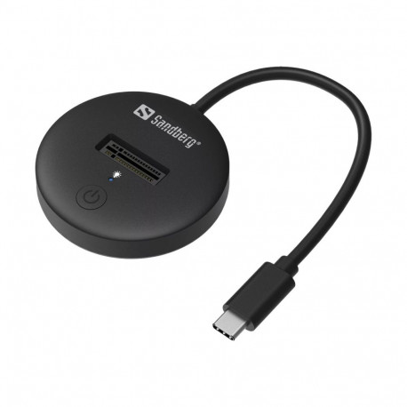 SANDBERG dokk USB 3.2 M.2+NVMe SSD-le
