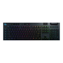 LOGITECH G915 LIGHTSPEED Wireless RGB Mechanical Gaming Keyboard – GL Linear - CARBON - US INTNL - I