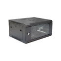 DIGITUS DN-W19 04U/450/B DIGITUS Wallmount cabinet 4U, 600x450mm, black RAL 9004