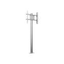 MULTIBRACKETS Display Stand 180 Single Silver with Floormount 24inch-63inch