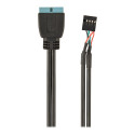 GEMBIRD adapter USB 3.0 (FP) - USB 2.0 (MB) 30 cm