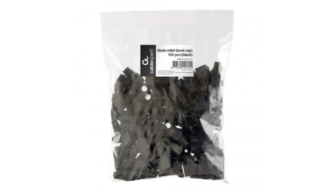 GEMBIRD BT5BK/100 Gembird strain relief (boot cap) black (100 pieces)