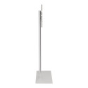 MULTIBRACKETS Display Stand 180 Floorbase Single Silver