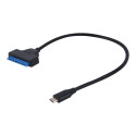 GEMBIRD USB 3.0 Type-C male to SATA 2.5 drive adapter