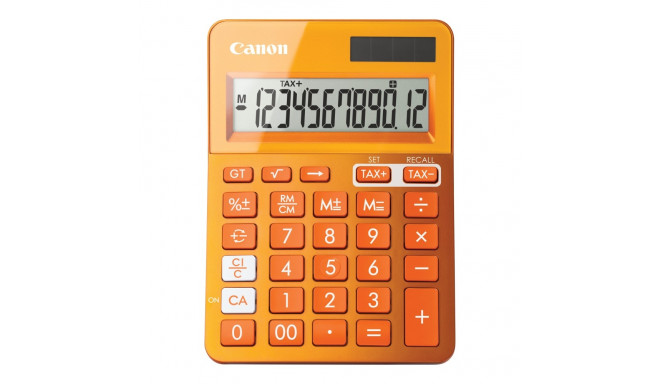 CANON LS-123K-MOR calculator Orange