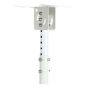 ART RAMP P-107W ART Holder P-107W, 47-76cm to projector white 15KG Mounting to the ceiling