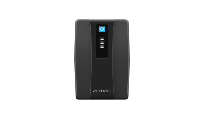 ARMAC UPS Home Line-Interactive H/650F/LED/V2 650VA 2x Schuko USB-B LED