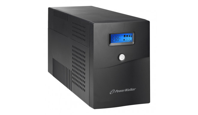 POWERWALKER UPS Line-Interactive 3000VA SCL 4x Schuko RJ11/RJ45 In/Out USB LCD