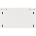 LANBERG 19inch wall-mounted rack 4U/570x450 demounted fast assembling flat pack grey