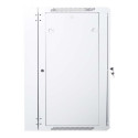 DIGITUS DN-WD19 18U/600 DIGITUS Wall Mount double section Cabinet 19 18U 901/600/600 glass grey moun