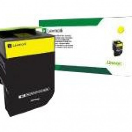 LEXMARK 3K tagastusprogramm kollane toonerikassett CS/CX317 417 517