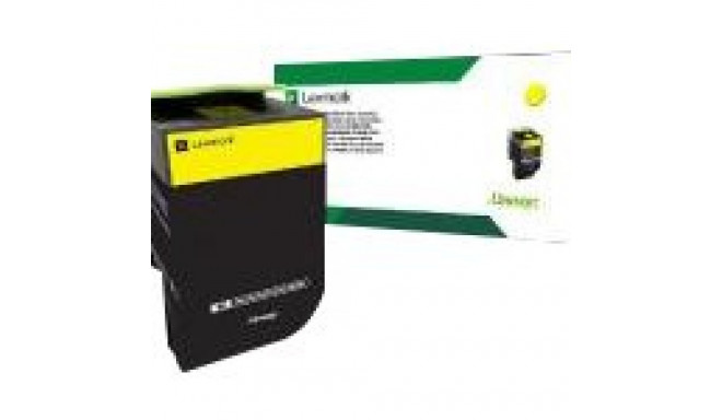 LEXMARK 3K tagastusprogramm kollane toonerikassett CS/CX317 417 517