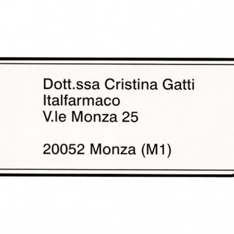 BROTHER DK11208 Adress etikettenrolle for QL550 QL500 400St/roll 38x90