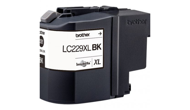 BROTHER LC229XLBK tindikassett must 2400 lehte