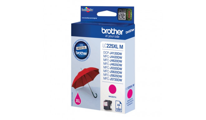 BROTHER LC225XLM ink magenta 1200pages