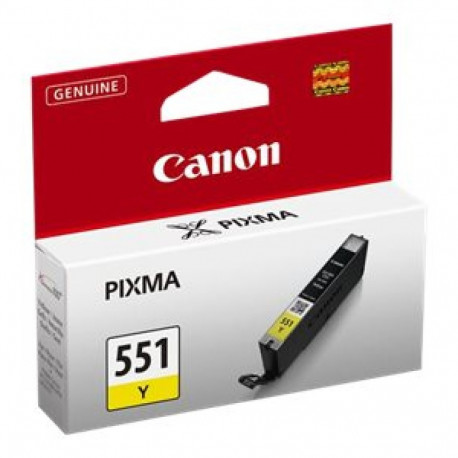 CANON 1LB CLI-551Y ink cartridge yellow standard capacity 330 pages 1-pack