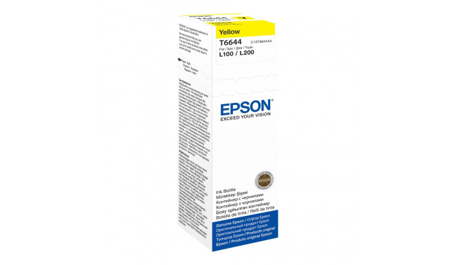EPSON T6644 YELLOW INK BOTTLE 70ML