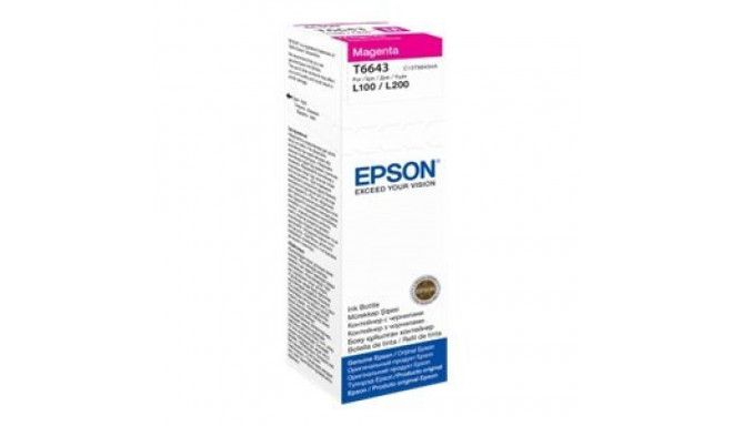 EPSON T6643 MAGENTA TINDIPUDEL 70ML