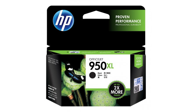 HP 950XL must tindikassett OJ Pro 8600 8600plus 8100