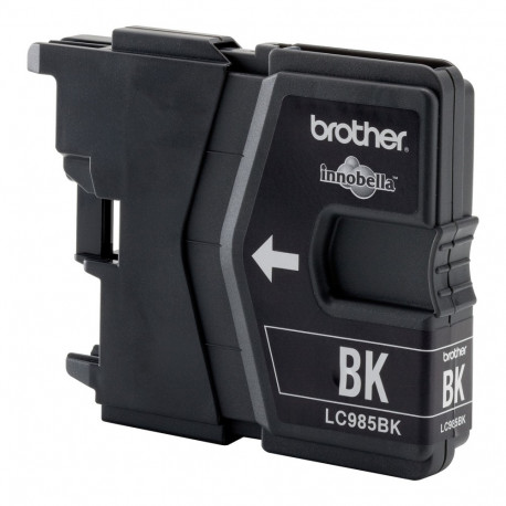 BROTHER LC985BK black ink for DCP-J125, -J315W, -J515W, MFC-J220, -J265W, -J410, -J415W