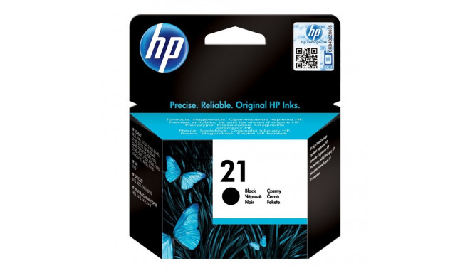 HP 21 must tindikassett 5ml PSC 1410 Deskjet 3940