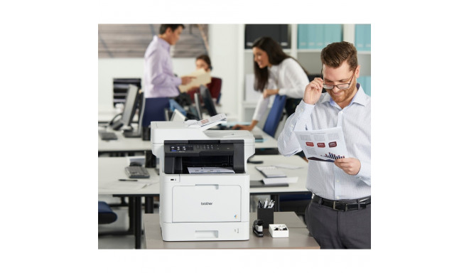 BROTHER MFC-L8900CDW värviline laser MFP 215.9x355.6mm A4 31lk/min 300 lehte USB 2.0 Gigabit LAN Wi-